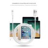 1241 1 ag premium c603 kabel usb lightning pro apple zarizeni delka 3m bila barva bulk baleni