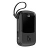 1406 15 baseus ppqd b01 qpow powerbanka 10 000mah s vykonem 15w a integrovanym lightning kabelem cerna