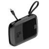 1406 17 baseus ppqd b01 qpow powerbanka 10 000mah s vykonem 15w a integrovanym lightning kabelem cerna