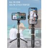 1442 3 wozinsky wsstk 01 bk selfie teleskopicka tyc 74cm se stativem tripod a bluetooth cerna