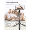 1442 8 wozinsky wsstk 01 bk selfie teleskopicka tyc 74cm se stativem tripod a bluetooth cerna