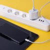 WOZINSKY WWC-03-L Nabíječka USB-C PD s výkonem 20W a Lightning kabelem, bílá