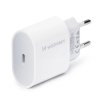 WOZINSKY WWC-03-L Nabíječka USB-C PD s výkonem 20W a Lightning kabelem, bílá