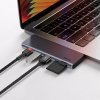 1721 1 baseus cahub k0g usb c hub 5v1 usb c 2xusb3 0 sd microsd pd az 60w space grey