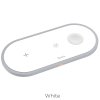 179 1 hoco cw24 bezdratova nabijecka 3v1 pro iphone watch a airpods bila