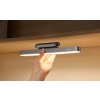 BASEUS DGXC-C0G Magnetická LED lampa s dotykovým ovládáním a USB-C nabíjením, šedá