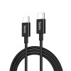 191 hoco x23 datovy a nabijeci kabel usb c usb c a podporou pd 1 0m 3a cerna