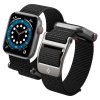 2075 3 spigen durapro flex flexibilni textilni reminek pro apple watch 42 44 45 49mm cerny