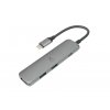 2090 2 xtorm worx xwh03 usb c hub 4v1 hdmi usb c 60w 2x usb opleteny kabel space grey