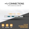 2090 13 xtorm worx xwh03 usb c hub 4v1 hdmi usb c 60w 2x usb opleteny kabel space grey