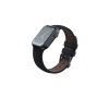 2129 3 njord vindur reminek z lososi kuze pro apple watch 42 44 45 49mm tmave sedy