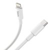 2171 2 hoco x56 opleteny datovy a nabijeci kabel usb c lightning 20w delka 1m bily