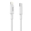 2171 hoco x56 opleteny datovy a nabijeci kabel usb c lightning 20w delka 1m bily