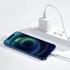 BASEUS CATLYS-C02 Datový a nabíjecí kabel USB-C/Lightning s podporou PD 20W, 2m, bílý