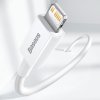 BASEUS CATLYS-A02 Datový a nabíjecí kabel USB-C/Lightning s podporou PD 20W, 1m, bílý