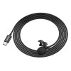 2423 1 hoco l14 externi kravatovy mikrofon s konektorem usb c kabel 2m cerny