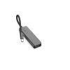 2576 linq lq48014 pro multiport usb c hub 5v1 hdmi 2x usb c 2x usb pd az 100w space grey