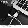 266 4 hoco ua5 redukce otg usb c na usb a hlinikova cerna
