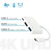 2741 1 estuff es623001wh usb c av multiport adapter 3v1 hub hdmi usb usb c bily