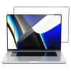 2768 2 spigen glas tr slim ochranne sklo 2 5d full cover 0 3mm pro macbook pro 16 2021 cerny ramecek
