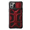 NILLKIN Adventurer Case Ultra odolný kryt s krytkou kamery pro iPhone 13 Pro, černo-červený
