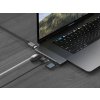 3104 14 linq lq48012 pro tb macbook usb c hub 7v2 hdmi 2x usb c 2x usb sd microsd space grey