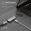 3107 3 linq lq47999 profesionalni usb c hdmi adapter 2v1 s power delivery 100w space grey