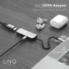 3110 2 linq lq48000 profesionalni usb c hdmi adapter 3v1 s power delivery 100w a usb3 2 space grey
