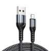 3374 6 joyroom n10 king kong 3x opleteny datovy a nabijeci kabel usb lightning 12w 0 25 1 2 2m sedy