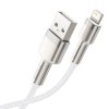 3392 1 baseus caljk b02 opleteny datovy a nabijeci kabel usb lightning 12w 2m bily