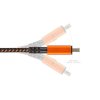3419 3 xtorm cxx005 extreme ultra odolny datovy a nabijeci kabel usb c usb c pd 100w 1 5m cerno oranzovy
