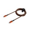 3419 xtorm cxx005 extreme ultra odolny datovy a nabijeci kabel usb c usb c pd 100w 1 5m cerno oranzovy