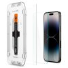 SPIGEN EZ Fit Ochranné sklo 2.5D FULL-COVER 0.3mm pro iPhone 14 Pro, montážní rámeček, 2ks