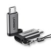 UGREEN 50590 Adaptér (redukce) Micro USB/USB-C s podporou datového přenosu, šedá