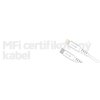 3632 4 estuff es602301 premiovy datovy a nabijeci kabel usb c lightning mfi 3m bily