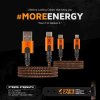 3638 9 xtorm cxx004 extreme ultra odolny datovy a nabijeci kabel usb usb c az 60w 1 5m cerno oranzovy