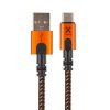 3638 xtorm cxx004 extreme ultra odolny datovy a nabijeci kabel usb usb c az 60w 1 5m cerno oranzovy
