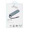 3647 8 estuff es623012 multi usb c hub 6v1 hdmi 2x usb 2x usb c rj45 napajeni az 87w space grey