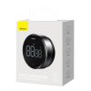 BASEUS FMDS000013 Heyo Rotation Countdown Timer PRO - kuchyňská minutka, černá