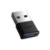 BASEUS BA04 Mini Bluetooth 5.0 adaptér do USB portu počítače, černý