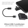 4037 4 microconnect uhlovy adapter usb c 3 2 male female samec samice pd az 100w cerny