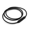 4040 microconnect prodluzovaci kabel samec samice usb c 3 1 pd az 60w 1m cerny