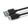 4049 microconnect odolny datovy a nabijeci kabel usb usb c 3 2 0 25m cerny