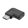 4055 3 microconnect uhlovy adapter usb c 3 2 male female samec samice pd az 100w cerny