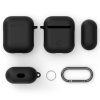 SPIGEN AirPods Case silikonový kryt pro Apple AirPods 1/2, černý