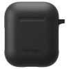 SPIGEN AirPods Case silikonový kryt pro Apple AirPods 1/2, černý