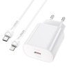 4079 hoco n22 nabijecka usb c pd a kabel usb c lightning 25w bila