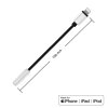 4232 3 estuff es651650 adapter lightning jack 3 5mm s mfi certifikaci a kovovymi konektory cerno stribrna