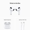 4304 15 apple airpods 3 generace bezdratova sluchatka s magsafe pouzdrem bila