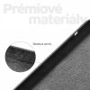 4325 1 estuff es671126 silk touch silicone case jemny silikonovy kryt pro iphone x xs cerny